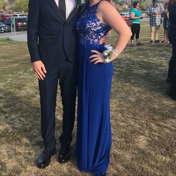 Beautiful Royal Blue Prom/Formal Dress - Picture 5 of 5